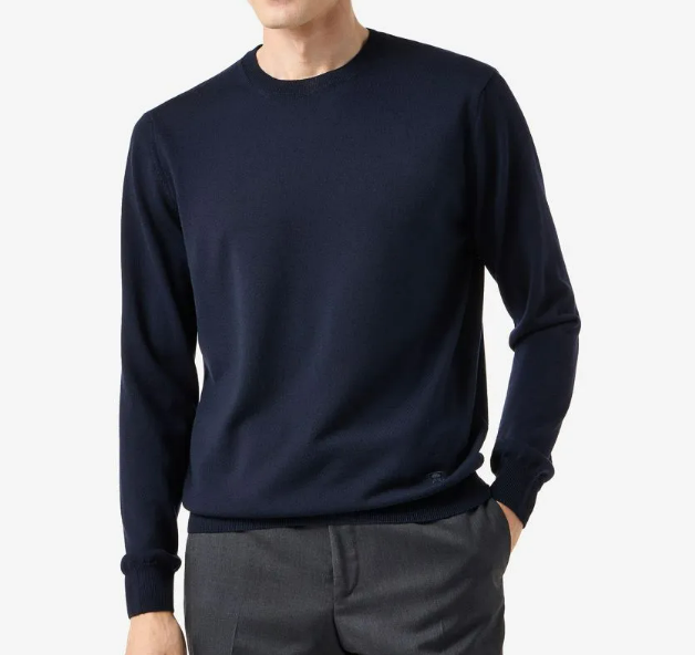 PURE WOOL CREW NECK 