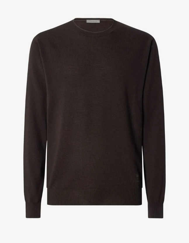PURE WOOL CREW NECK 