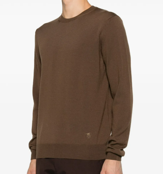 PURE WOOL CREW NECK 
