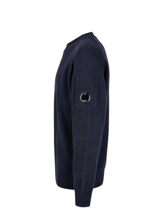 Lambswool Lens Crewneck Sweater 