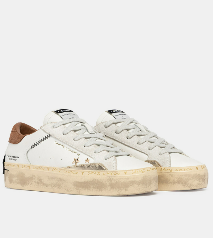 DISTRESSED PLATFORM GOLDEN STAR 