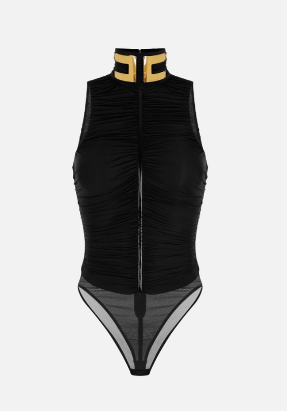 JEWEL-NECK BODYSUIT 