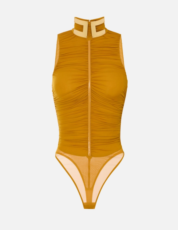 JEWEL-NECK BODYSUIT 