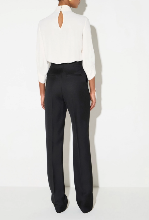 BLUSA IN GEORGETTE CON CRAVATTINO 
