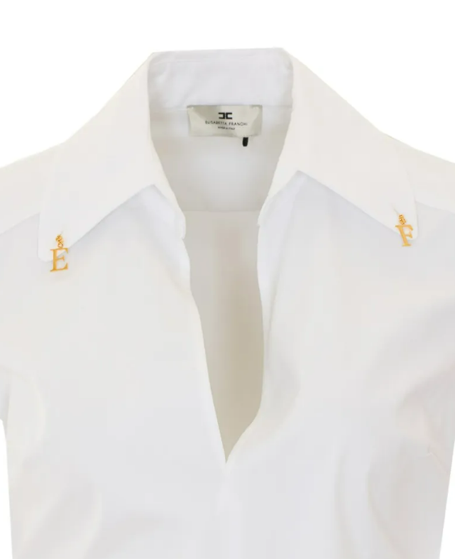 CAMICIA CON CIONDOLI LOGO 