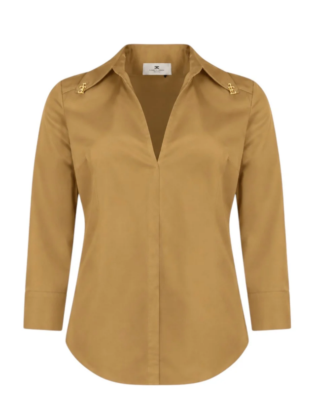 CAMICIA CON CIONDOLI LOGO 