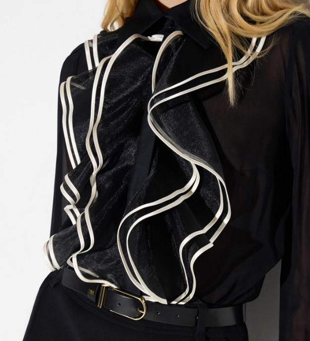 SHIRT WITH RUCHES 