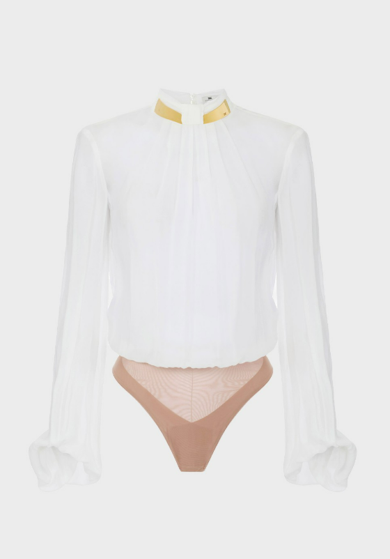 BODY CON COLLO GIOIELLO 