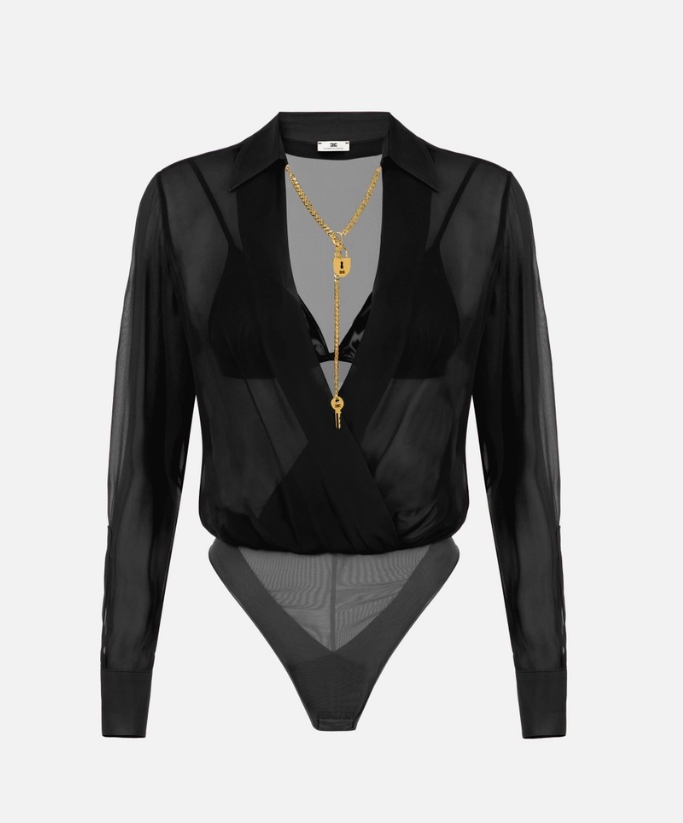BODY CON CATENA GIOIELLO 