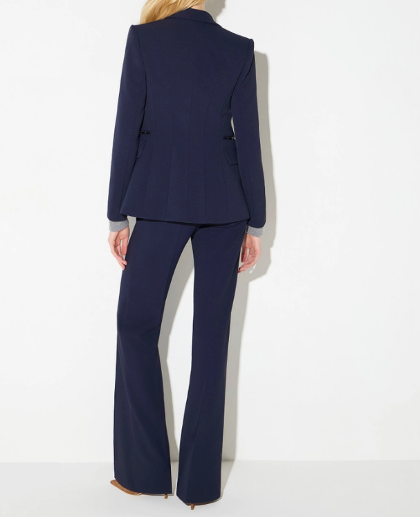 GIACCA IN TESSUTO CREPE STRETCH DOPPIO STRATO 
