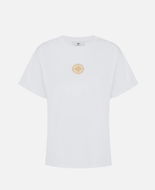 T-SHIRT CON LOGO GIOIELLO 