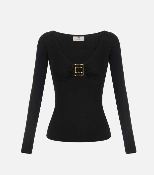 TOP WITH JEWEL LOGO 