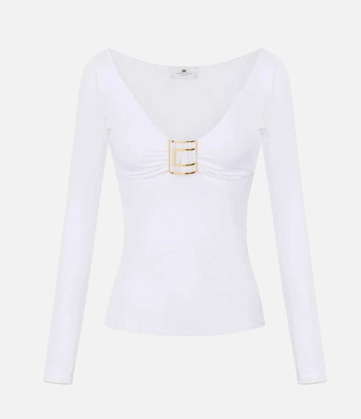 TOP WITH JEWEL LOGO 