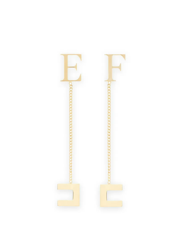 LOGO EARRINGS 