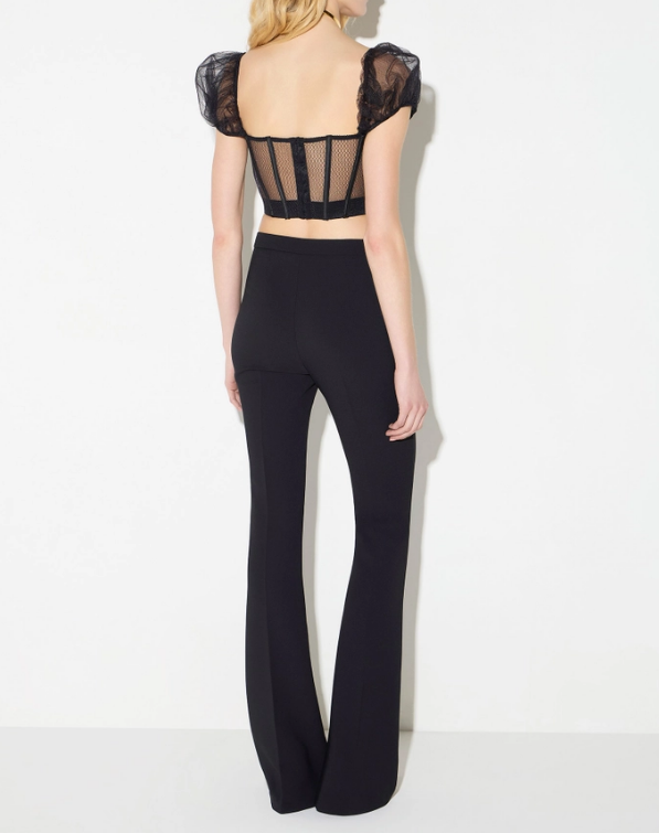 DOUBLE CREPE PANTS 