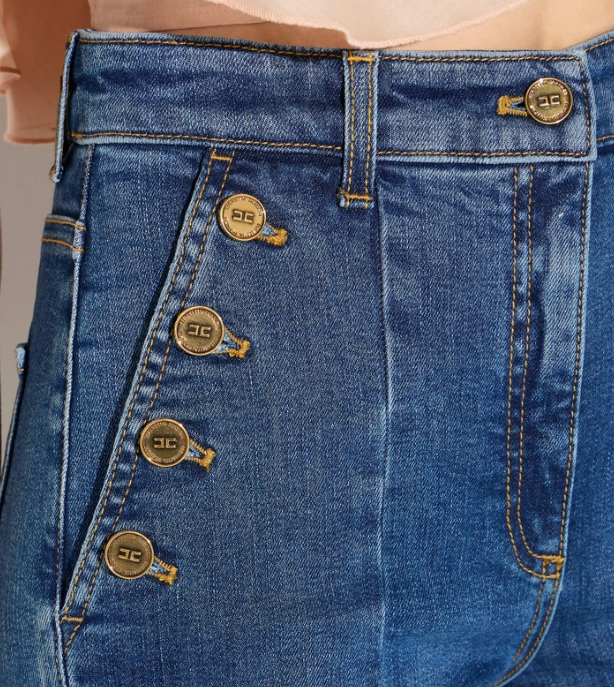 BUTTON-FLY JEANS 
