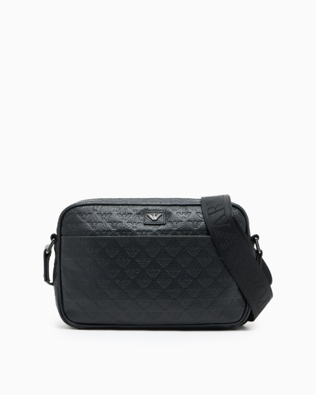 EMBOSSED LEATHER EAGLE BAG 