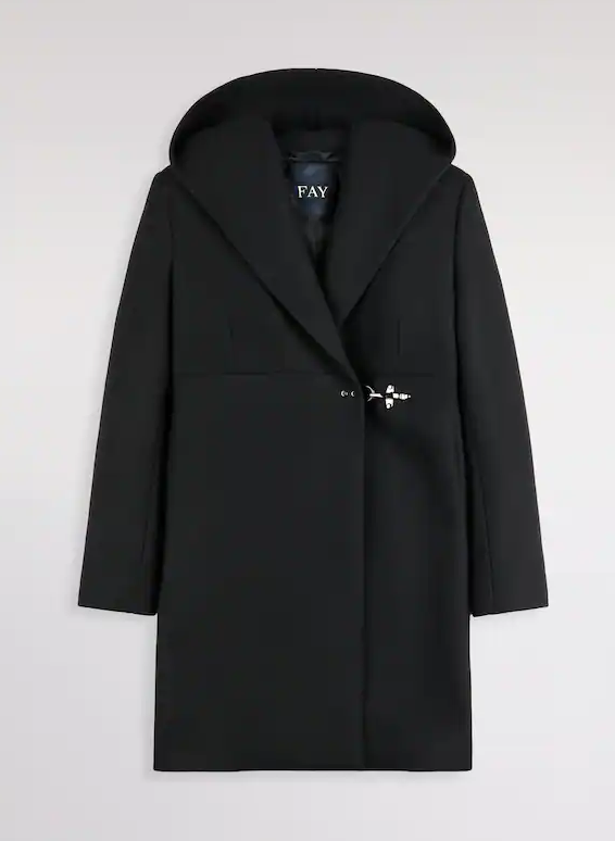 HOODED COAT 