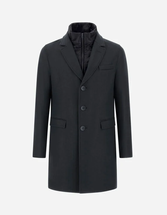 ECOWOLL AND NYLON ULTRALIGHT COAT 