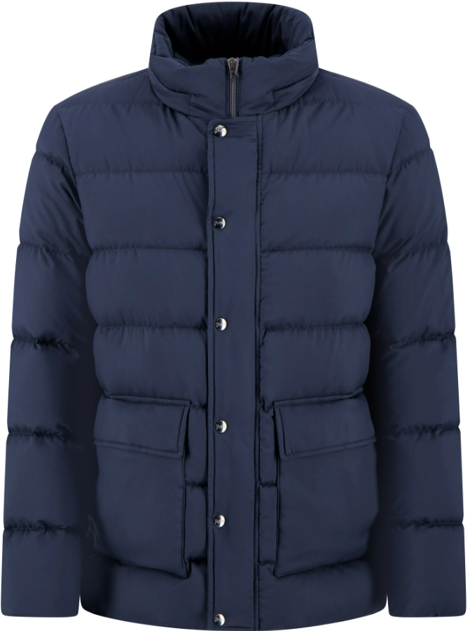 HOODED QUILTED PARKA 