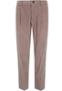 PLEATED CORDUROY TROUSERS