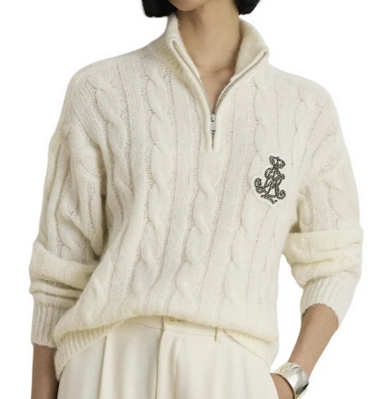 SWEATER-HALF ZIP 