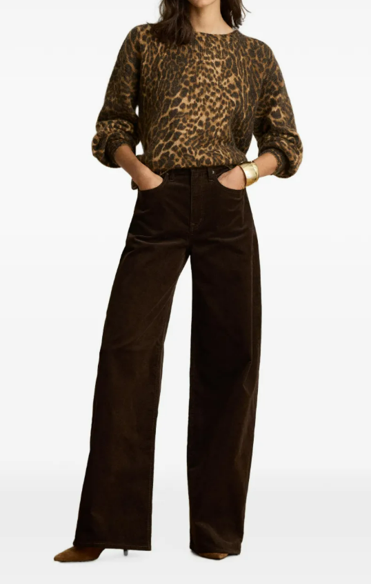 WOVEN-WIDE LEG-PANTS 
