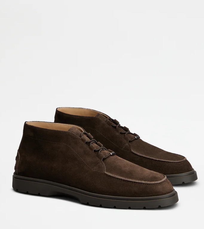 SUEDE ANKLE BOOTS 