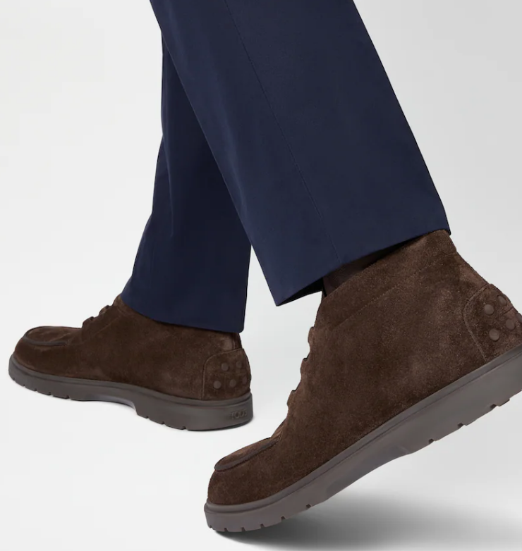 SUEDE ANKLE BOOTS 