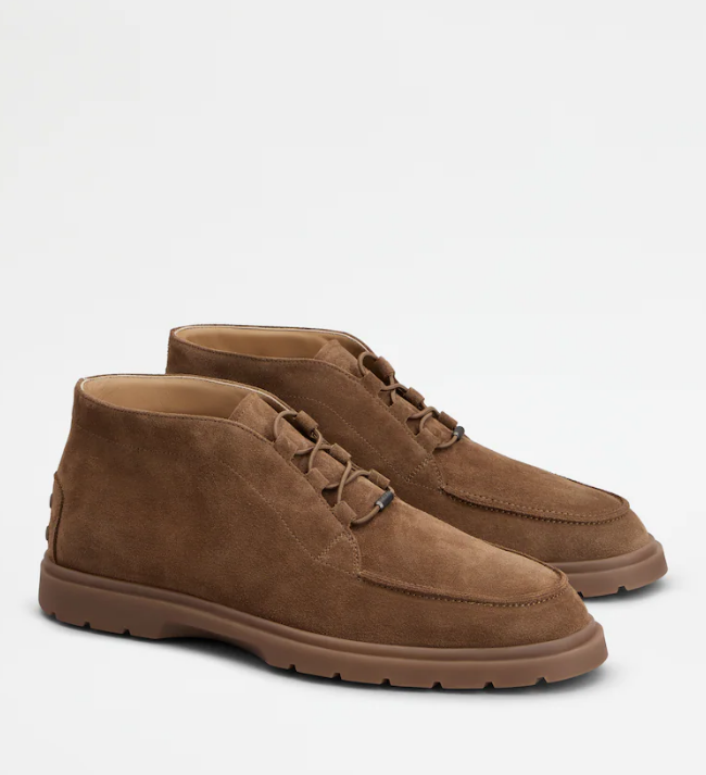 SUEDE ANKLE BOOTS 