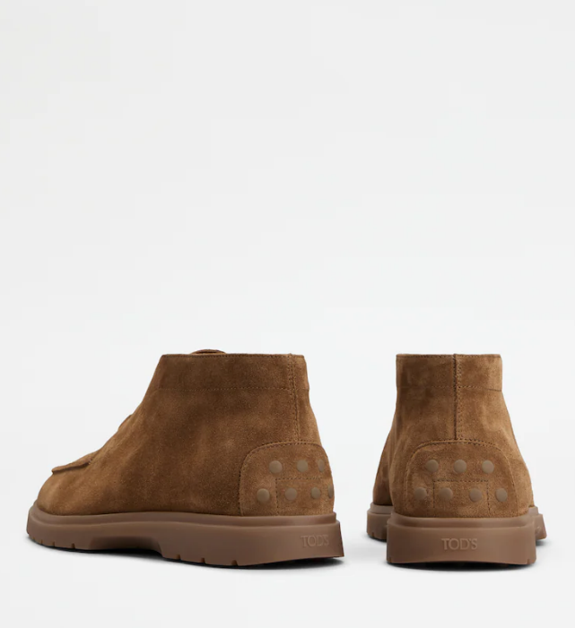 SUEDE ANKLE BOOTS 