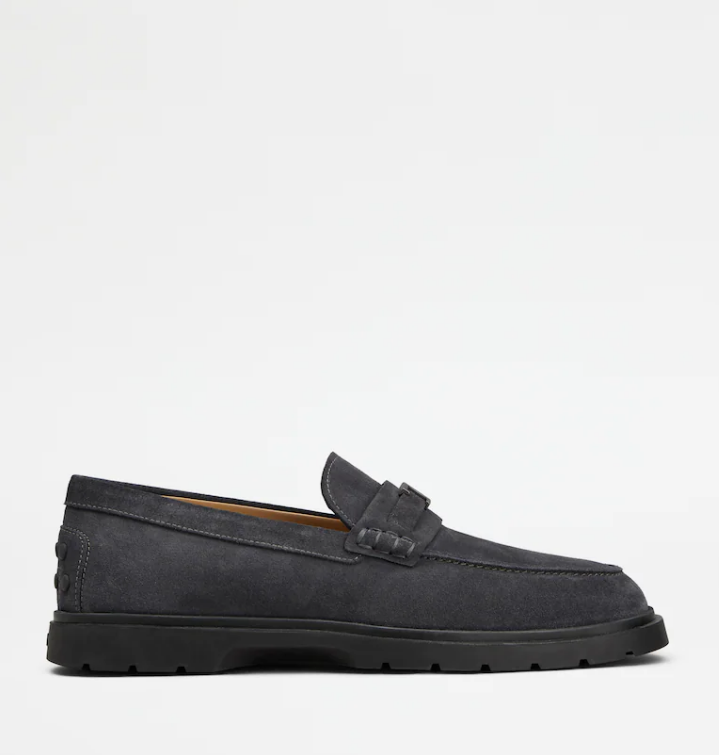 SUEDE LOAFERS 