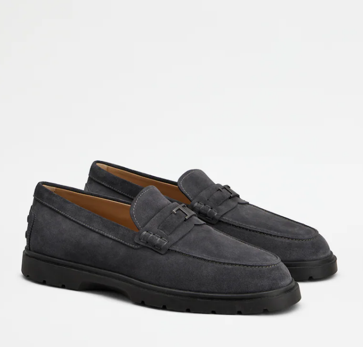 SUEDE LOAFERS 