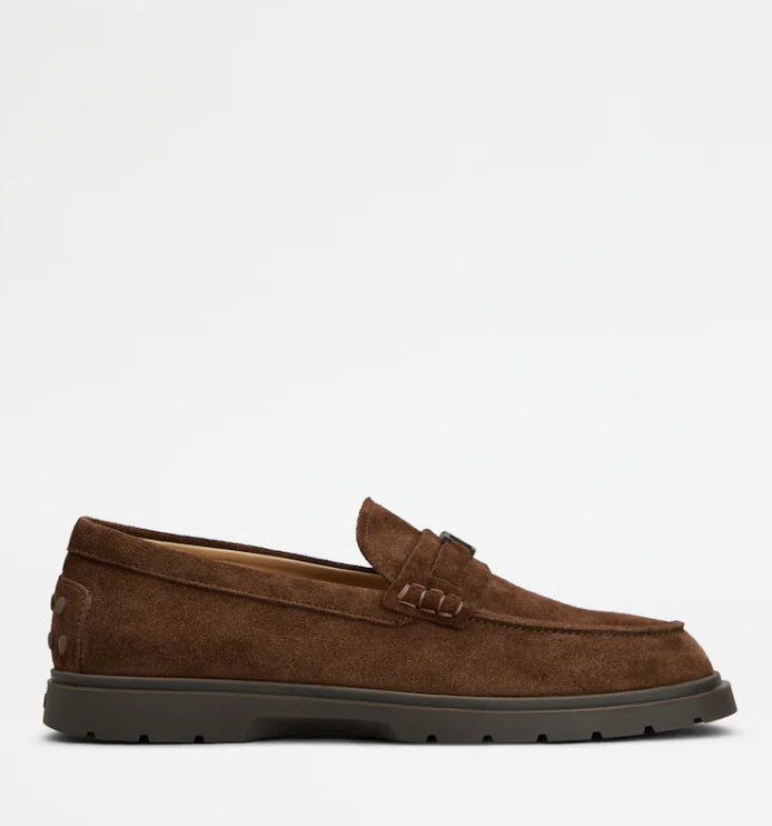 SUEDE LOAFERS 
