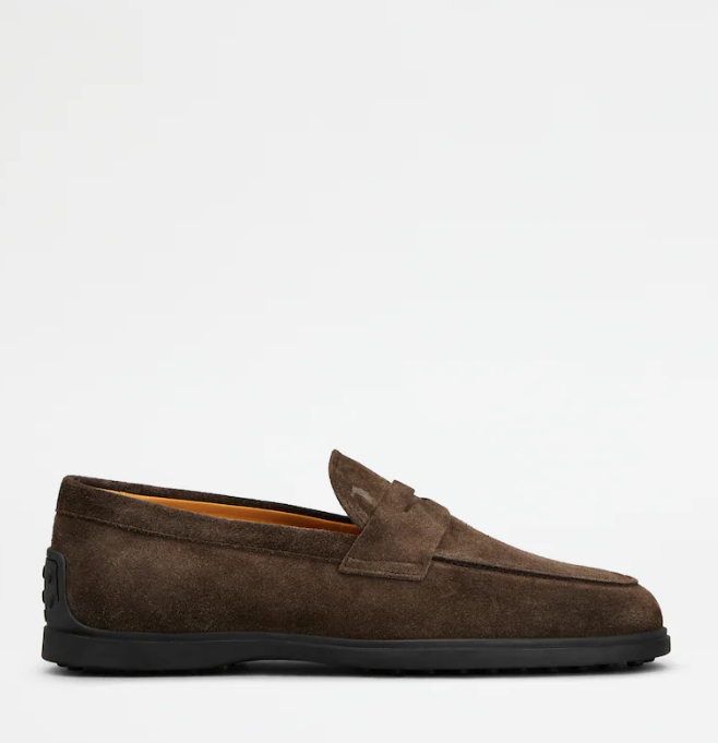 SUEDE LOAFERS 