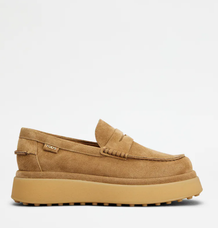 SUEDE LOAFERS 