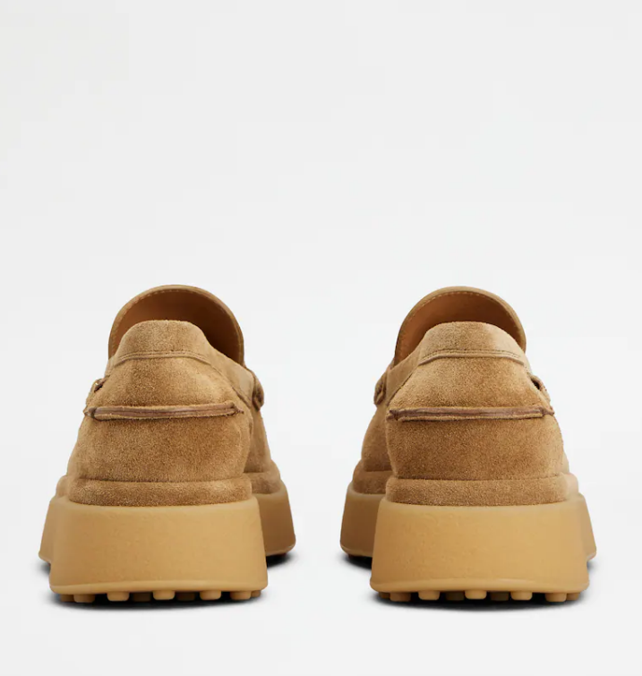 SUEDE LOAFERS 