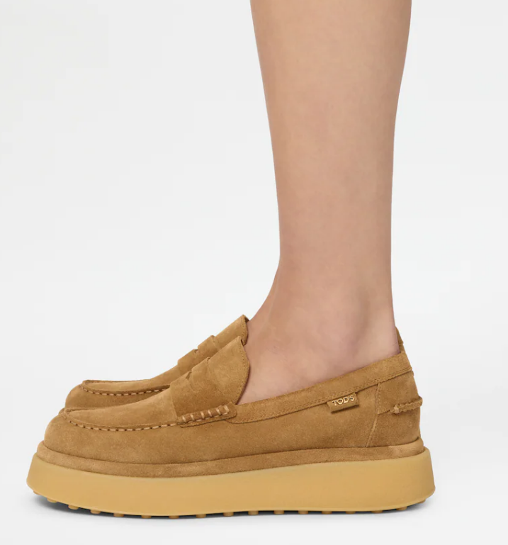 SUEDE LOAFERS 