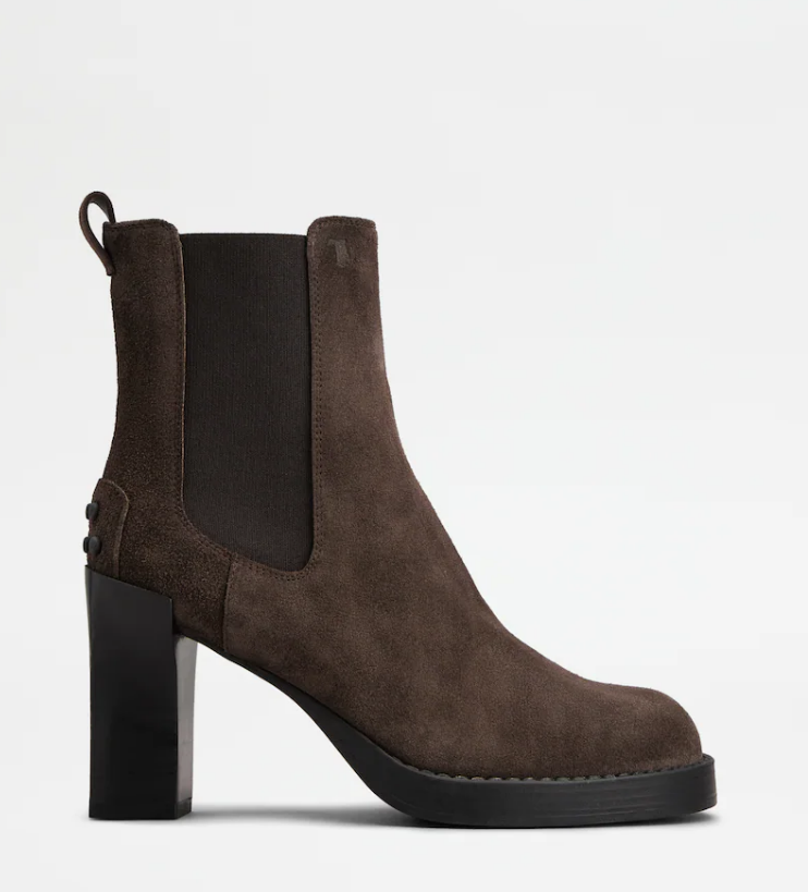 SUEDE CHELSEA BOOTS 