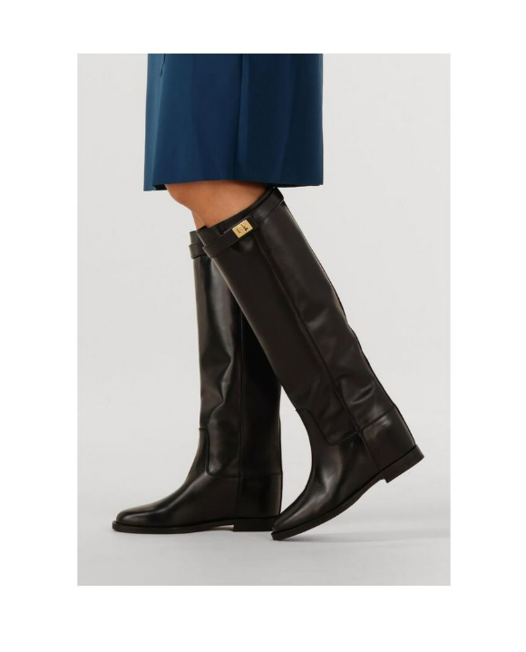 GOLD PADLOCK BOOTS<BR/> 