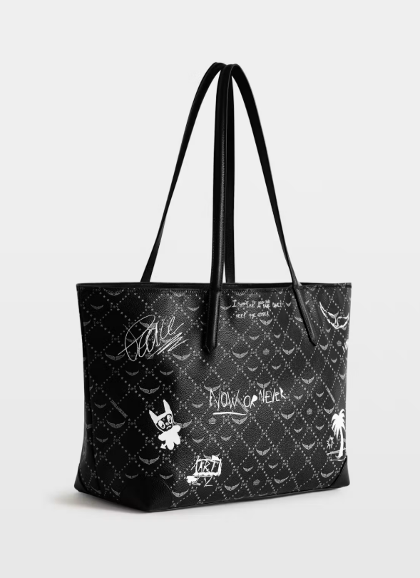Z SHOPPER MONOGRAM ARTY TAG 