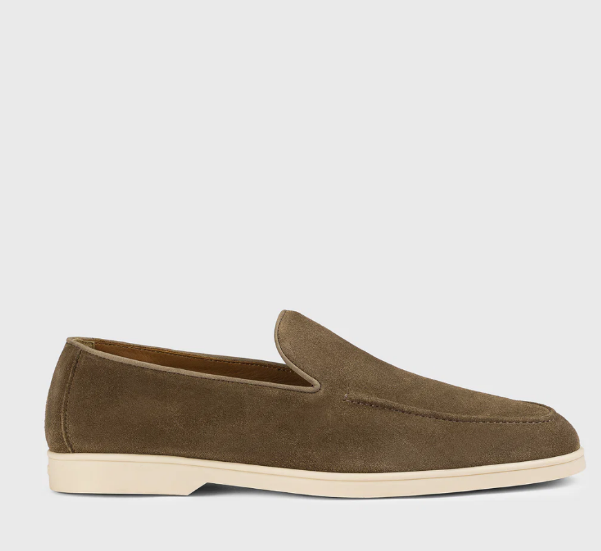 SUEDE LOAFERS <BR/><BR/> 