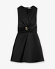 DUCHESS SATIN DRESS
