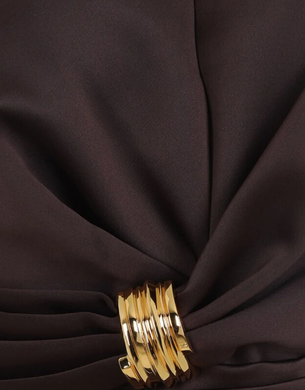 DUCHESSE SATIN DRESS 
