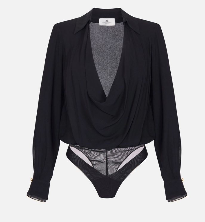 VISCOSE GEORGETTE BODYSUIT 