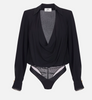 VISCOSE GEORGETTE BODYSUIT