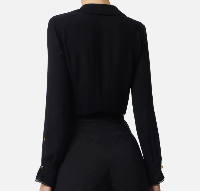 VISCOSE GEORGETTE BODYSUIT 