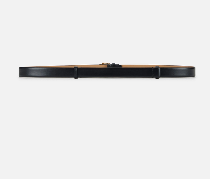 BELT WITH LOGO BUCKLE 