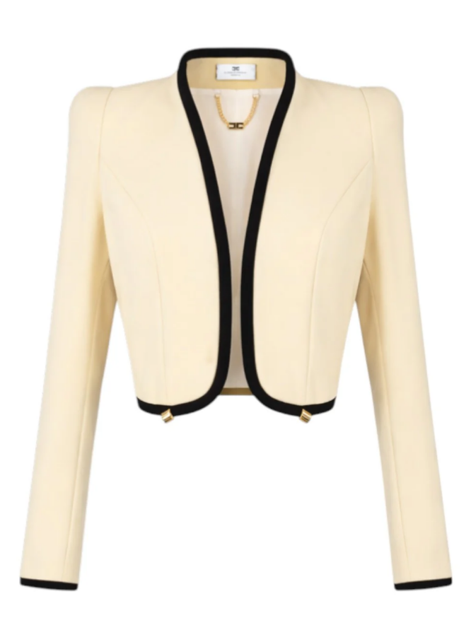 JACKET WITH 3D PIPING 