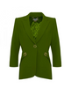 JACKET IN DOUBLE LAYER STRETCH CREPE